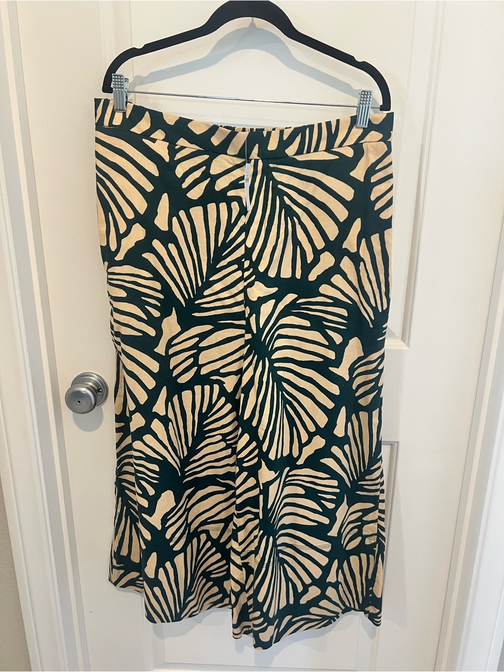 Banana Republic Factory Wide Leg linen blend pant size large NWT